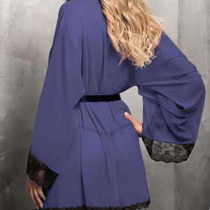 Sexy Underwear V-Collar Robe Lingerie Sling Nightgown